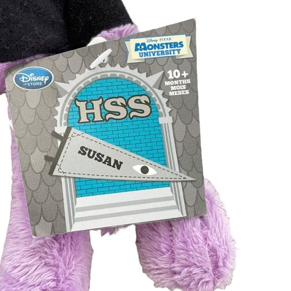 Disney Store Monsters University HSS Sorority Susan Plush - Picture 5 of 7